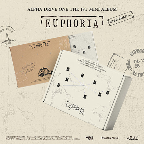 ALPHA DRIVE ONE - 1st MINI ALBUM ‘EUPHORIA’ (Star Road ver)