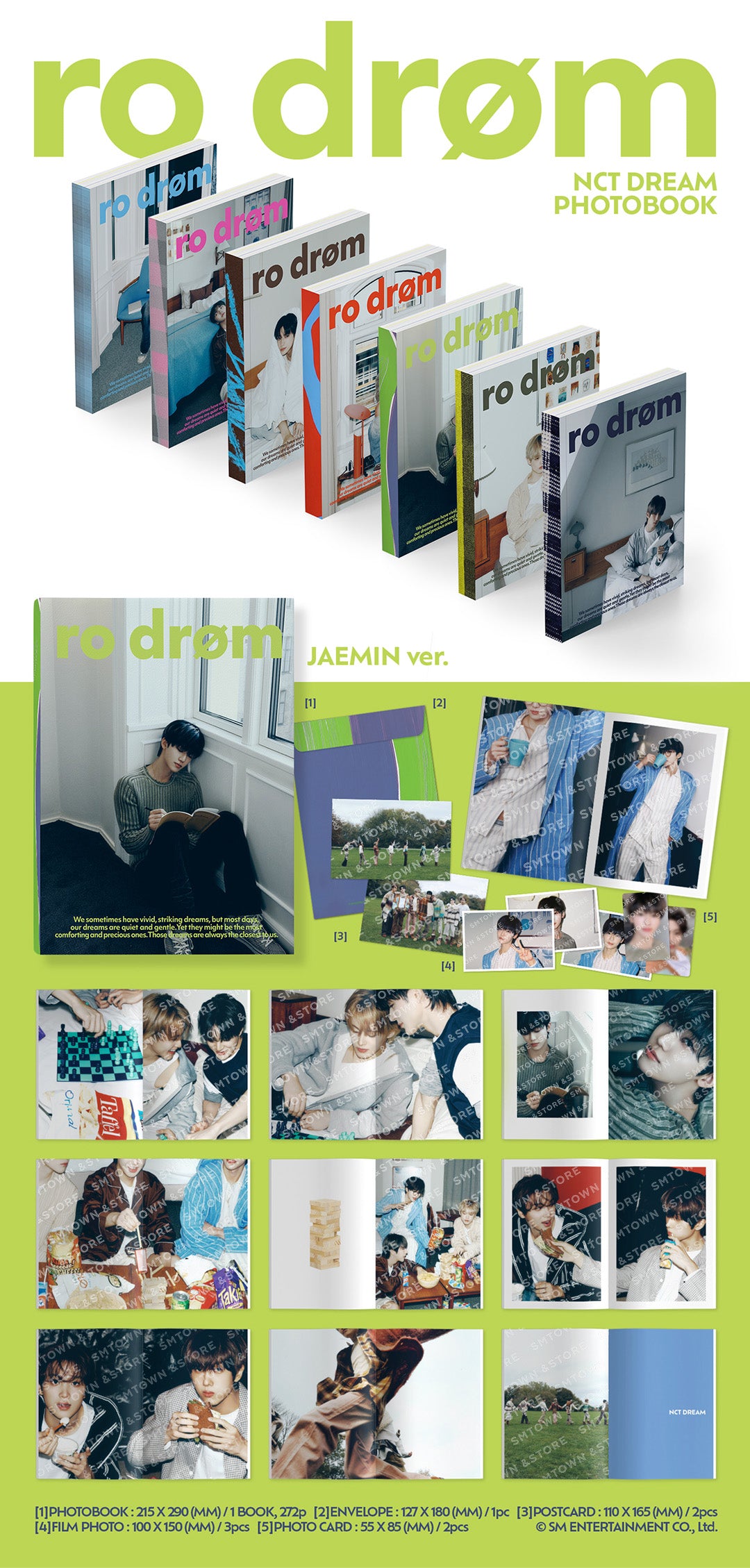 SALE] NCT DREAM - PHOTOBOOK 'Ro drøm'