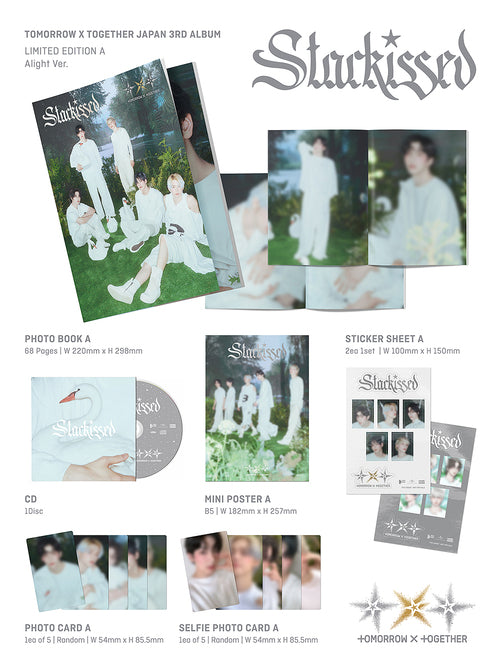 [PRE-ORDER] TOMORROW X TOGETHER (TXT) - 'STARKISSED’ Japanese Album (LIMITED A Version)