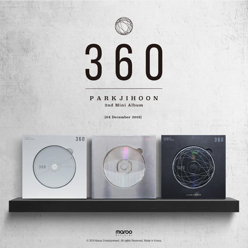 PARK JIHOON - 2nd Mini Album {360 Degrees}