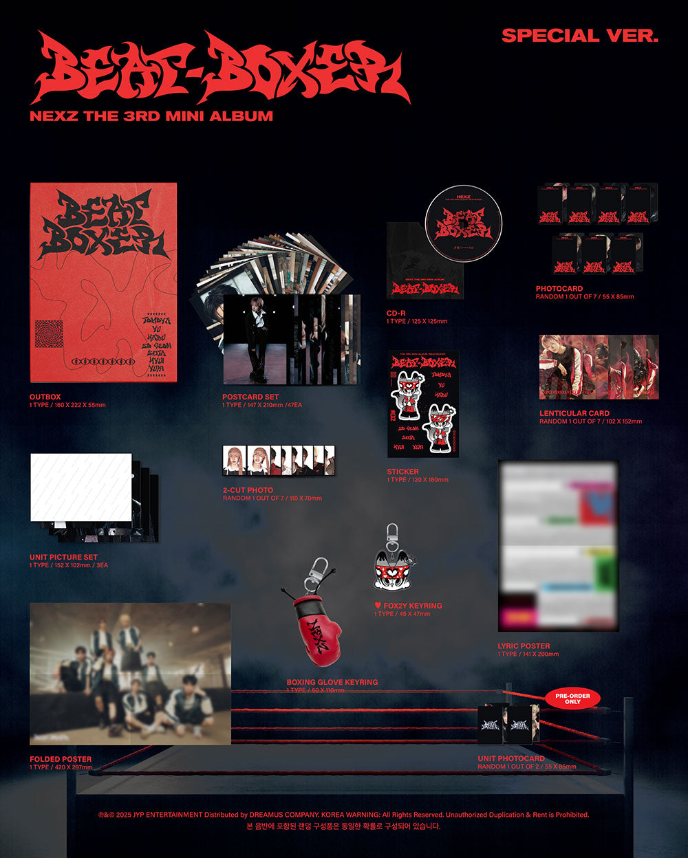 [PRE-ORDER] NEXZ - 3rd Mini Album ‘Beat-Boxer’ (Special Ver)