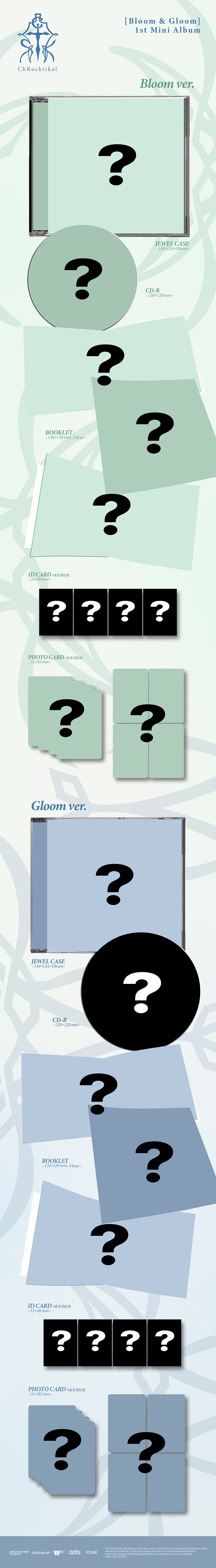 [PRE-ORDER] CHROCKTIKAL - 1st Mini Album 'BLOOM & GLOOM'