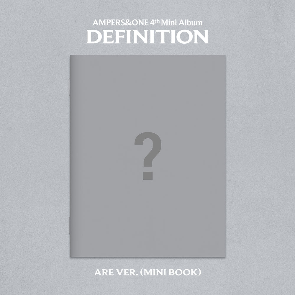 AMPERS&ONE -  4th Mini Album ‘DEFINITION’ (Are/Mini Book Ver.)