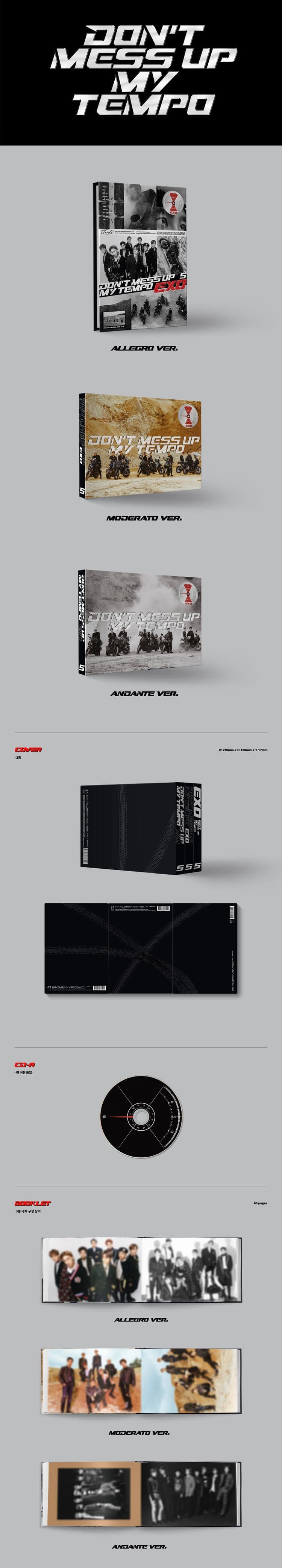 EXO - 5th Album ‘Don’t Mess Up My Tempo’