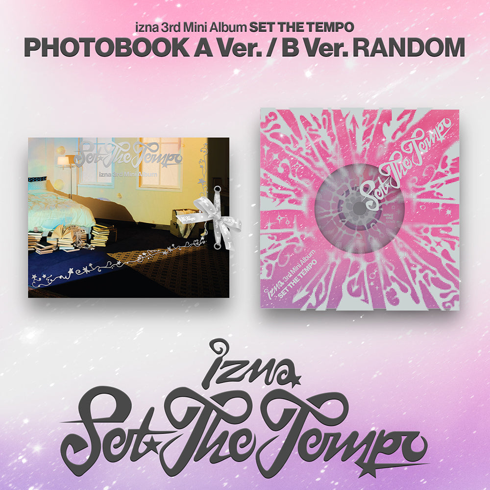 [PRE-ORDER] IZNA - 3rd Mini Album ‘Set The Tempo’ (Photobook Ver.)