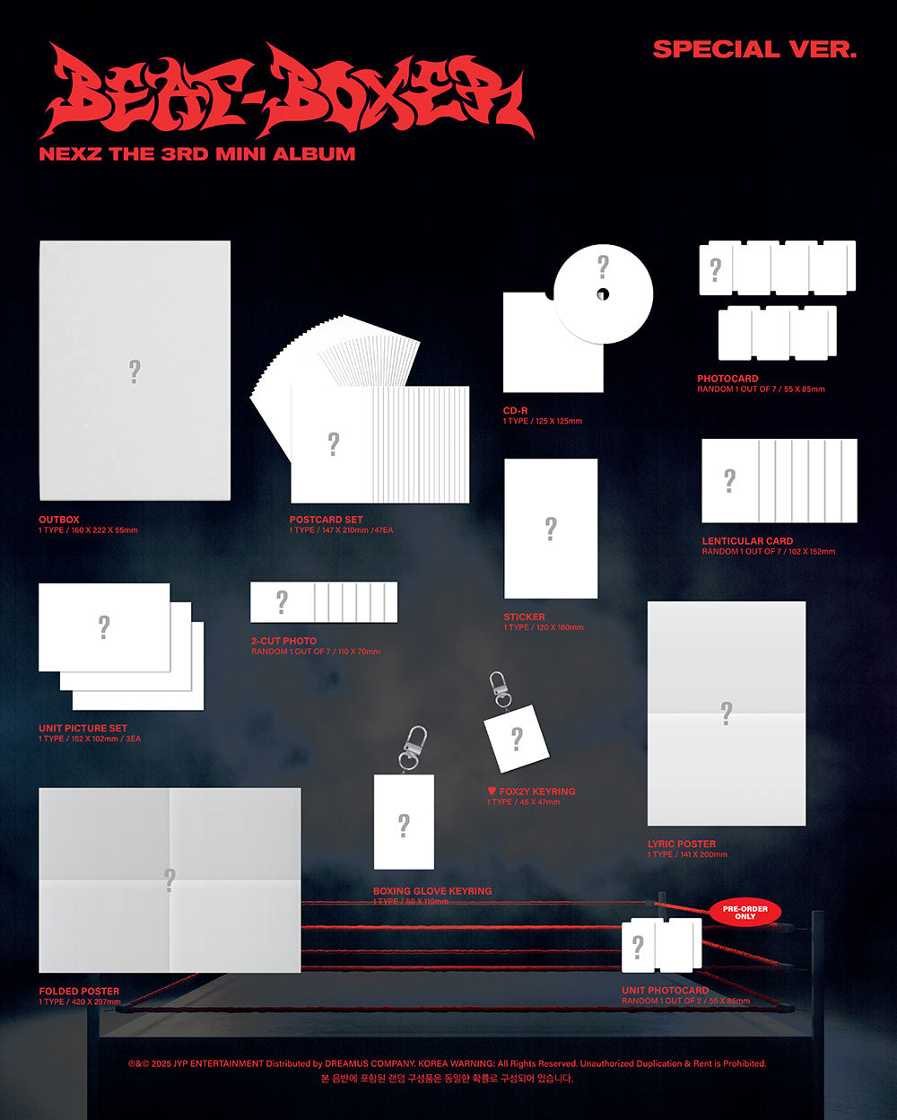 [PRE-ORDER] NEXZ - 3rd Mini Album ‘Beat-Boxer’ (Special Ver)