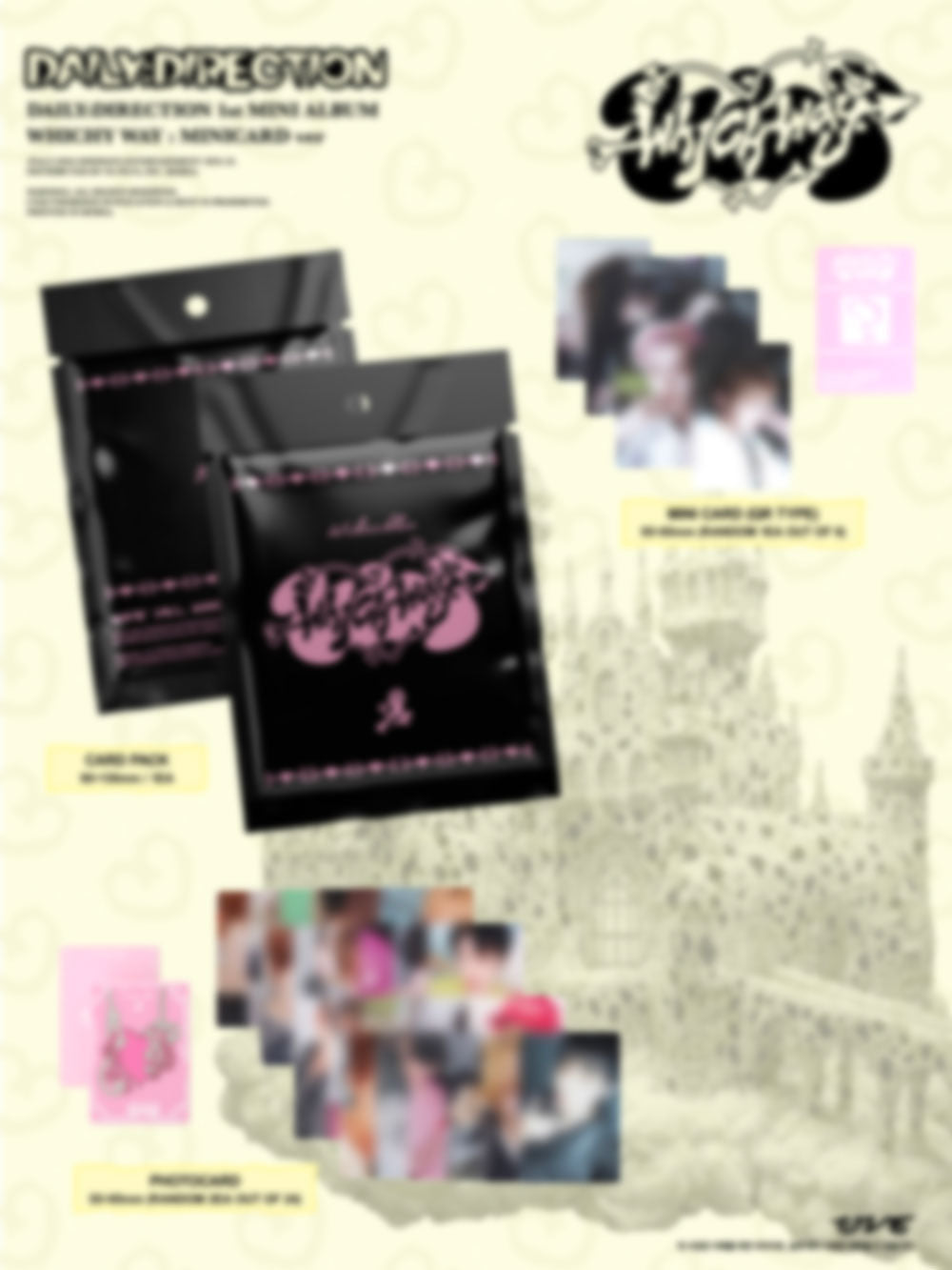 [PRE-ORDER] DAILY:DIRECTION - 1st Mini Album 'WHICH WAY' (Mini Card ver.)