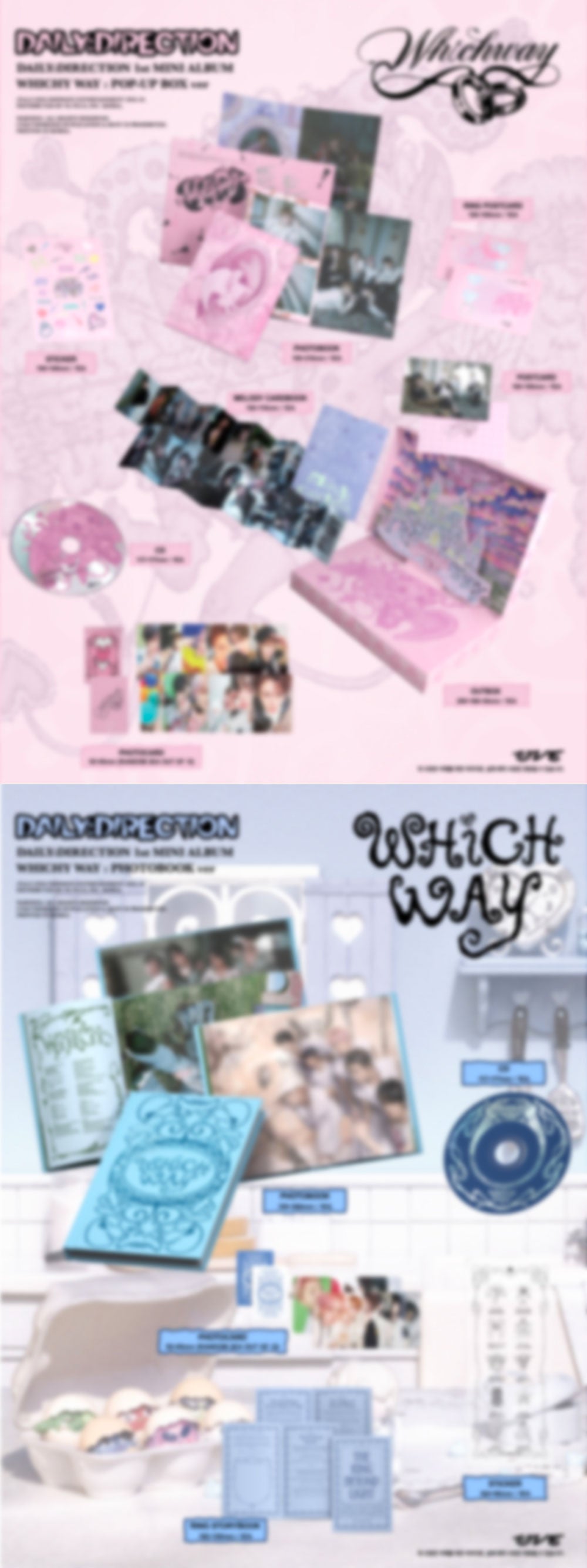 [PRE-ORDER] DAILY:DIRECTION - 1st Mini Album 'WHICH WAY' (Standard ver. )
