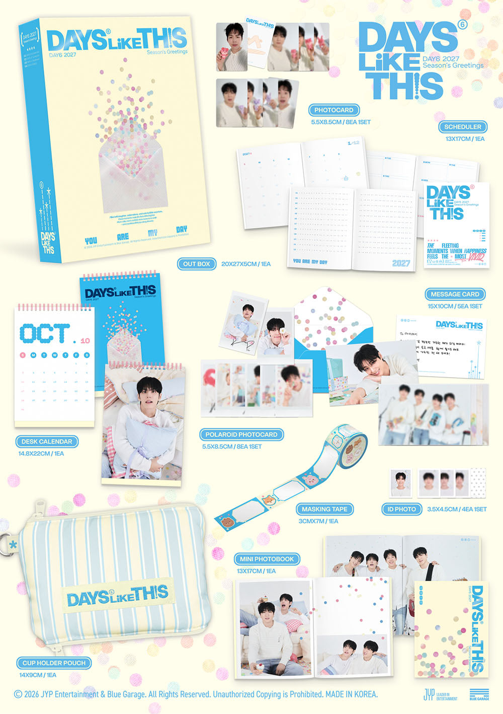 [PRE-ORDER] DAY6 - 2027 Season's Greetings