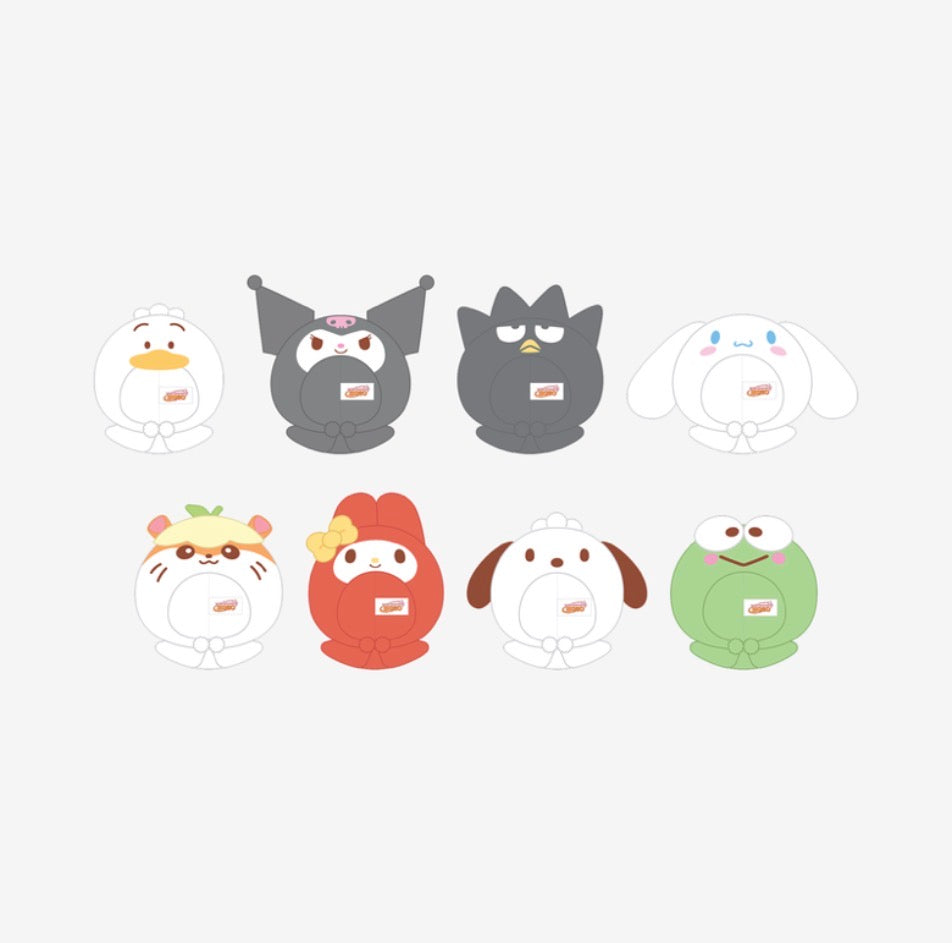 [PRE-ORDER] STRAY KIDS - SKZOO X SANRIO CHARACTERS OFFICIAL MD (10cm SKZOO Plush Outfit)