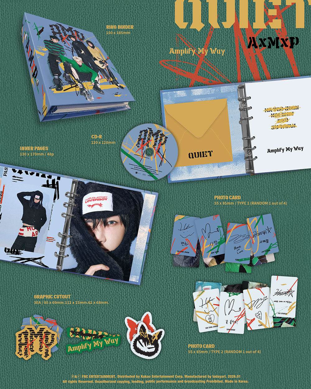 AxMxP - 1st Mini Album ‘Amplify My Way’ (Quiet Ver)