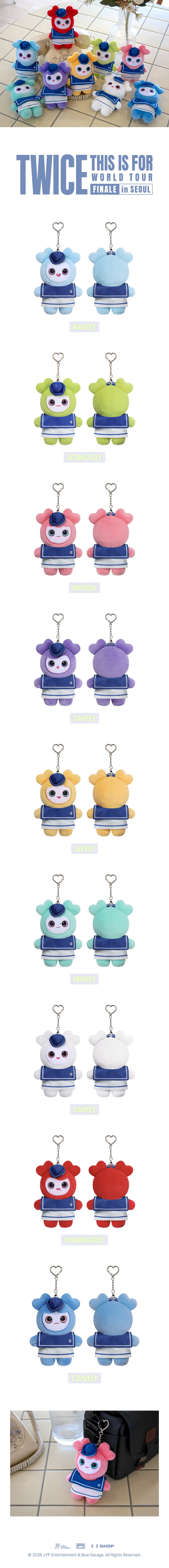 TWICE - 2026 ‘THIS IS FOR’ WORLD TOUR FINALE IN SEOUL MD (LOVELY Plush BABY MARINE Ver.)