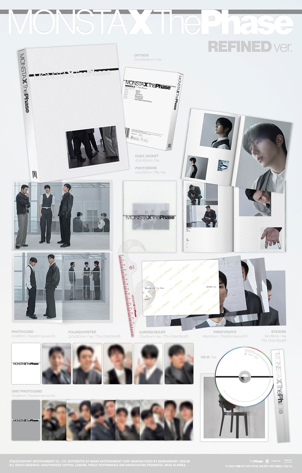 MONSTA X - EP 'The Phase' (REFINDED ver)