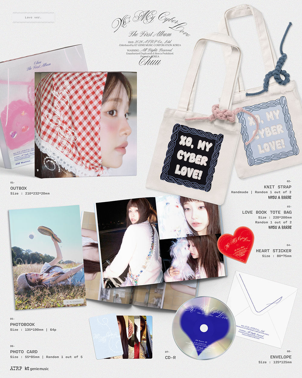 CHUU - The First Album ‘XO, My Cyberlove’ (Love Ver)