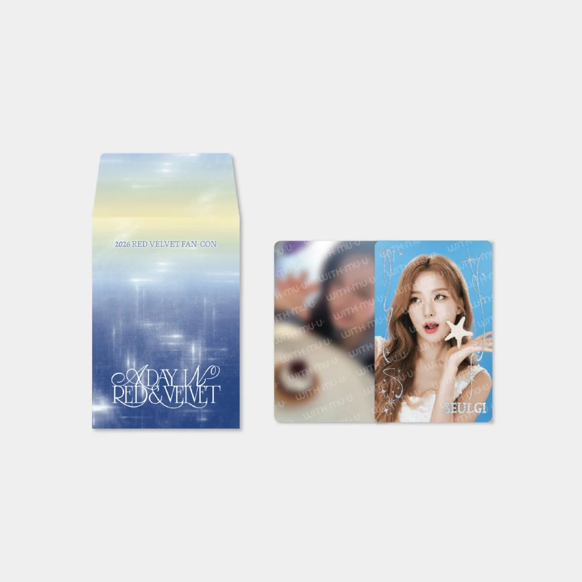 [PRE-ORDER] RED VELVET - FANCON ‘A DAY IN RED & VELVET’ MD (Random Trading Card)