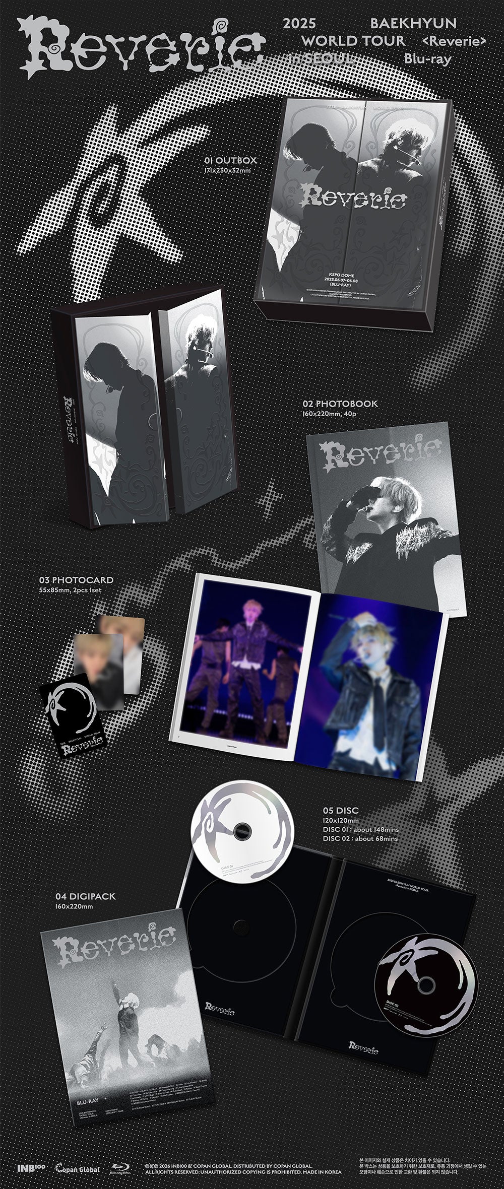 [PRE-ORDER] BAEKHYUN - 2025 BAEKHYUN World Tour ‘Reverie’ in Seoul (Blu-ray)