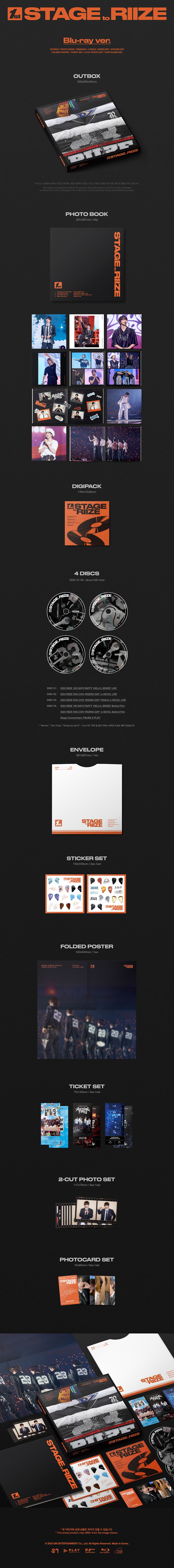 RIIZE - 1st RIIZE to STAGE (BLU-RAY Ver.)