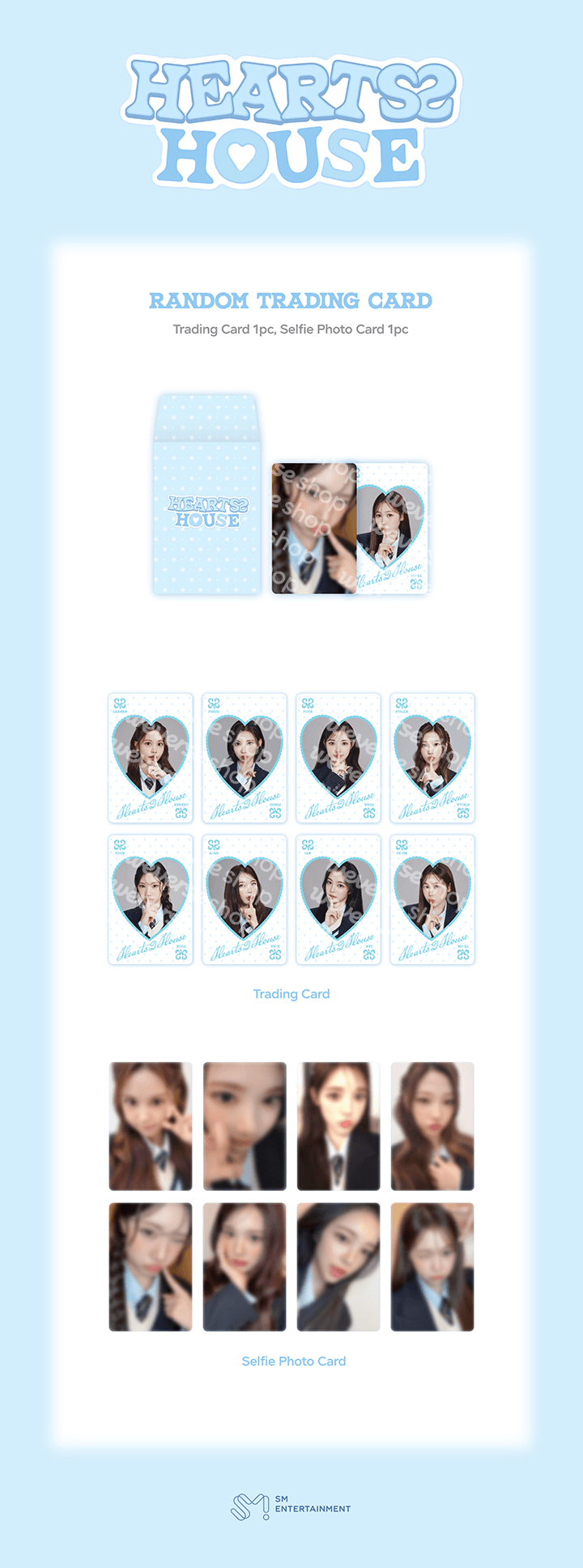 HEARTS2HEARTS - 2026 Fanmeeting ‘HEARTS2HOUSE’ Random Trading Card Set