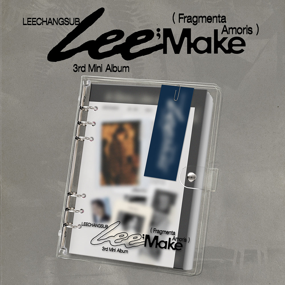 [PRE-ORDER] LEE CHANGSUB (BTOB) - 3rd Mini Album ‘Lee;Make (Fragmenta Amoris)’