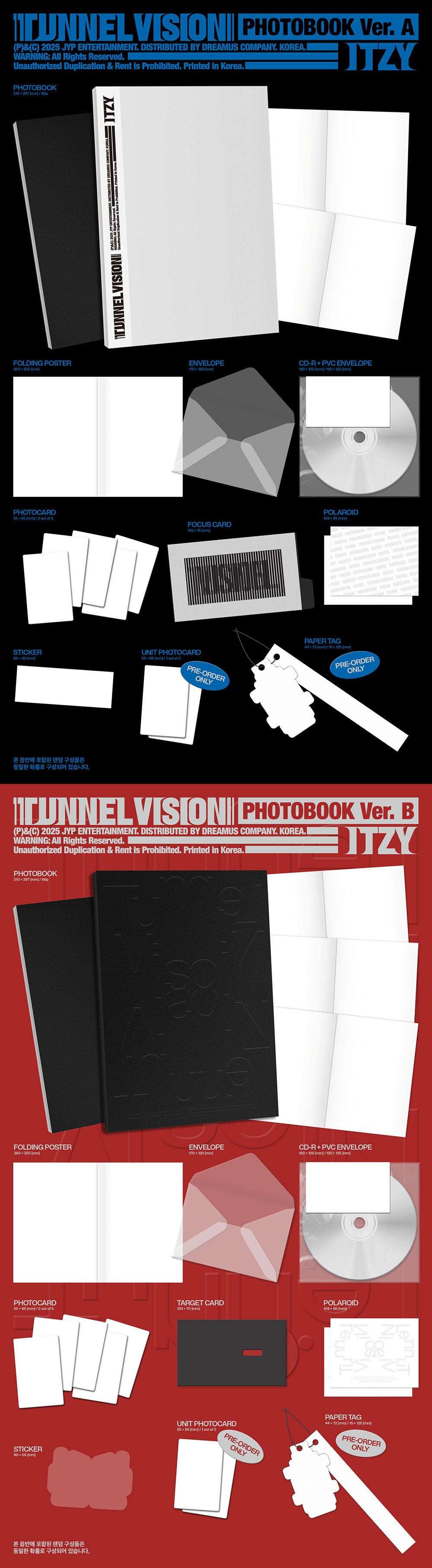 [PRE-ORDER] ITZY - TUNNEL VISION (Photobook Ver.)