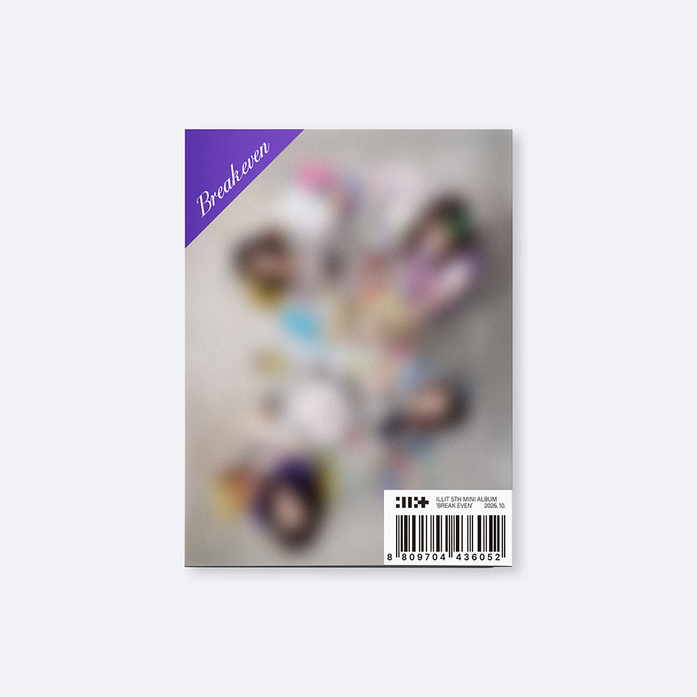 [PRE-ORDER] ILLIT - 5th Mini Album ‘BREAK EVEN’ (WEVERSE Ver.)