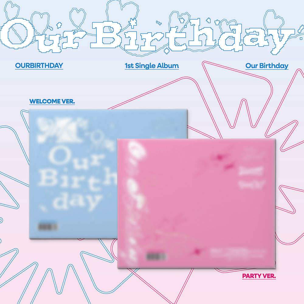 [PRE-ORDER] OURBIRTHDAY - 1st Single Album ‘OUR BIRTHDAY’ (Photobook Ver.)