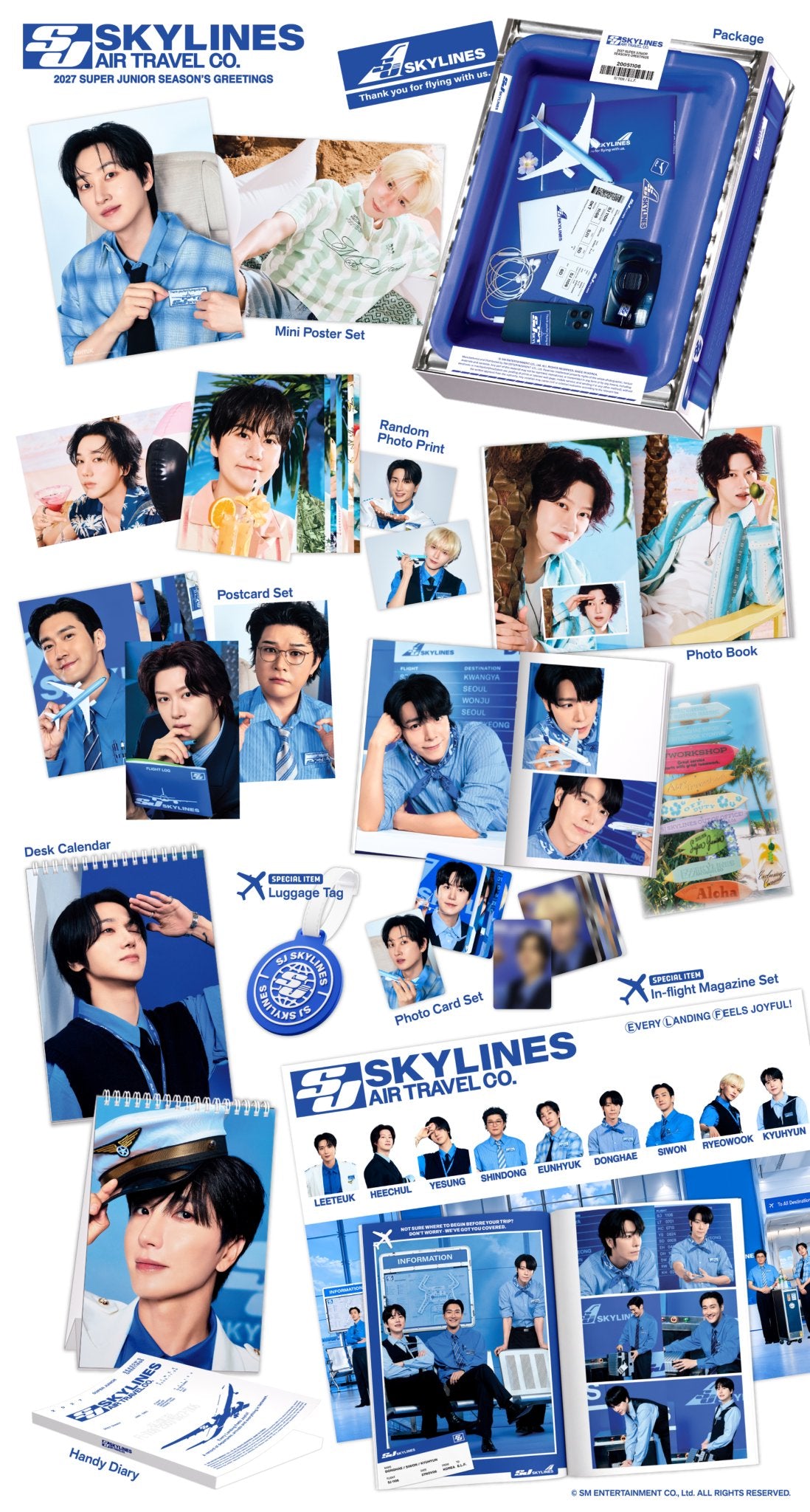 [PRE-ORDER] SUPER JUNIOR - 2027 Season's Greetings
