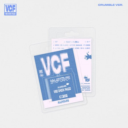 [SALE] ALL (H)OURS - 4th Mini Album 'VCF' (Crumble Ver.)
