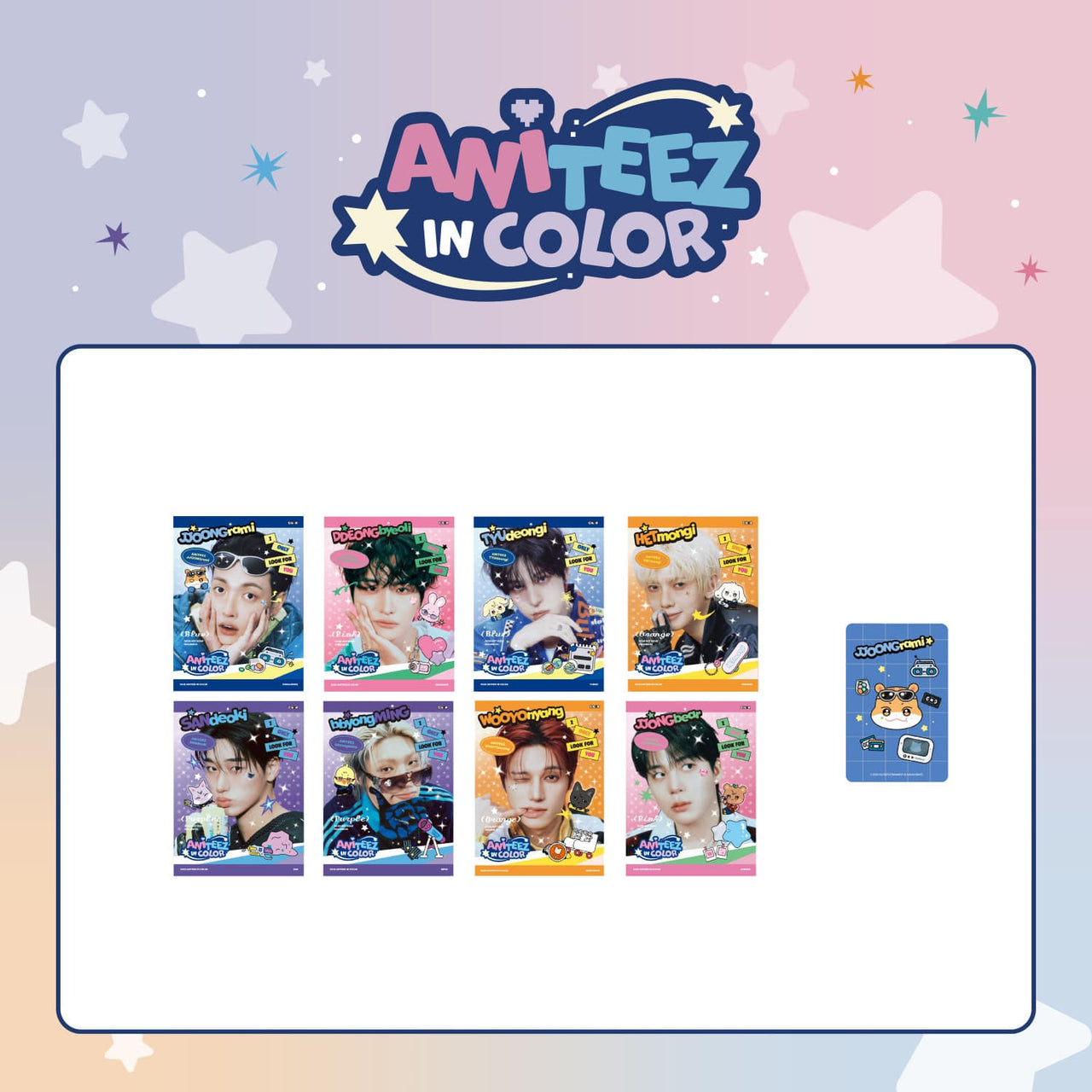 [PRE-ORDER] ATEEZ - ANITEEZ in Color (Mini Photobook)