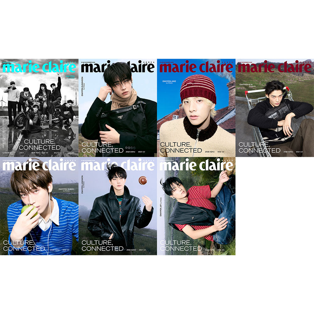 [PRE-ORDER] ENHYPEN - MARIE CLAIRE Korea Magazine (November 26 Issue)