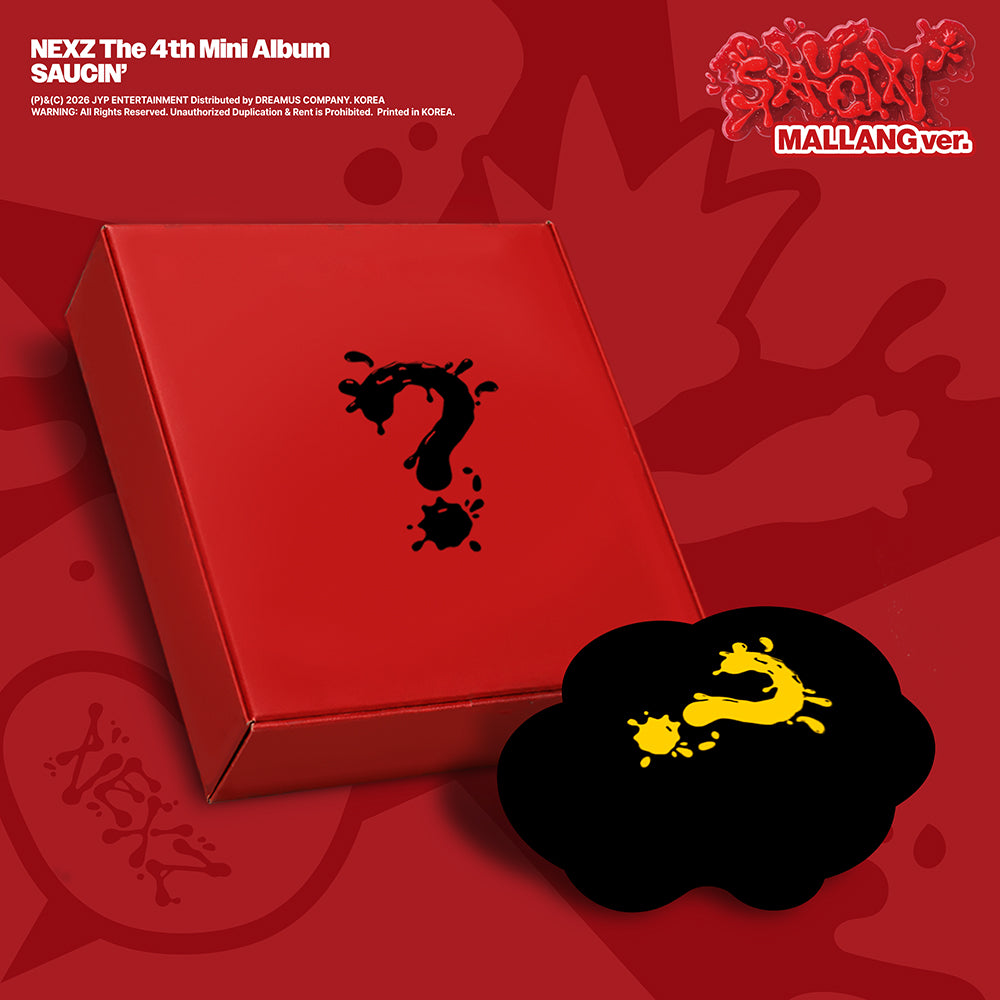 [PRE-ORDER] NEXZ - 4th Mini Album ‘SAUCIN’’ (MALLANG ver.)