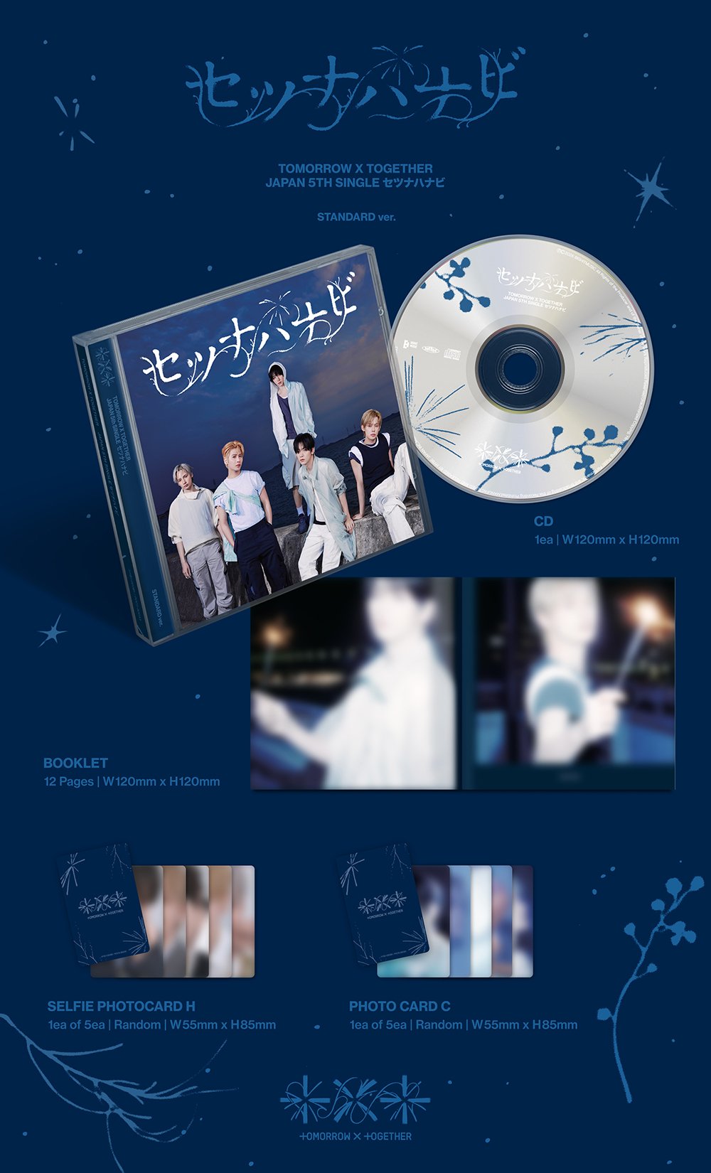 [PRE-ORDER] TOMORROW X TOGETHER (TXT) - Japan 5th Single ‘SETSUNA HANABI’ (Regular Edition / First Press)