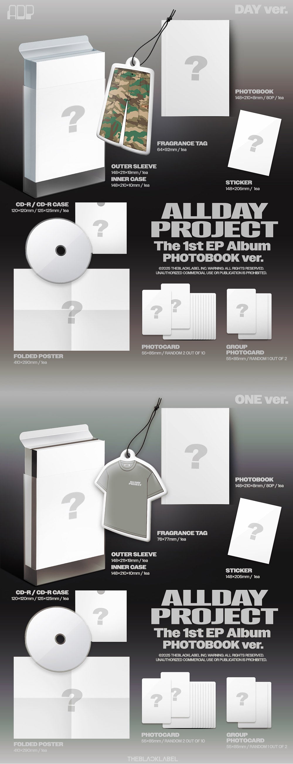 [PRE-ORDER] ALLDAY PROJECT - 1st EP Album (Photobook Ver.)