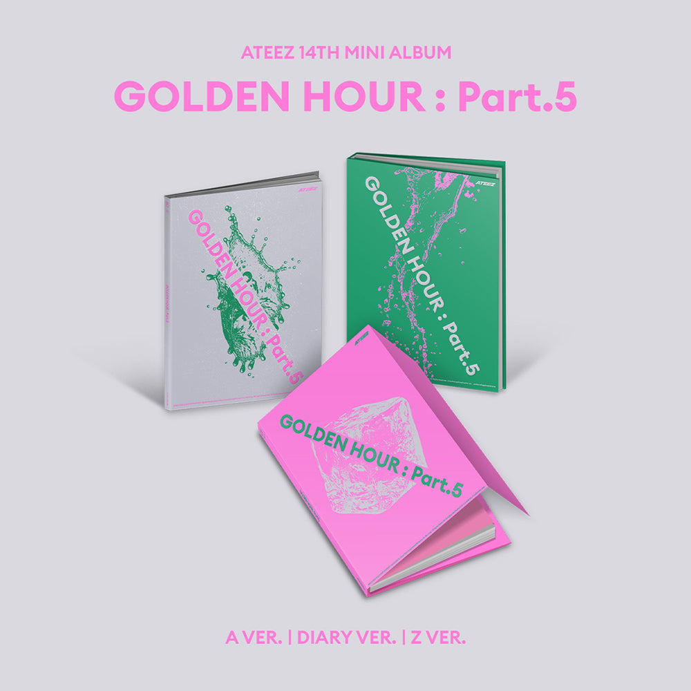[PRE-ORDER] ATEEZ - GOLDEN HOUR: Part. 5 (Standard - NO STORE BENEFIT)