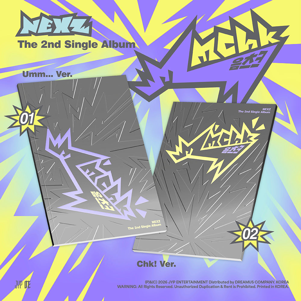NEXZ - The 2nd Single Album ‘Mmchk’ (Standard version)