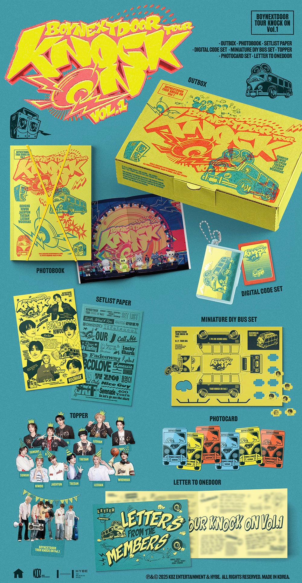 BOYNEXTDOOR - Boynextdoor Tour ‘Knock On Vol. 1’
