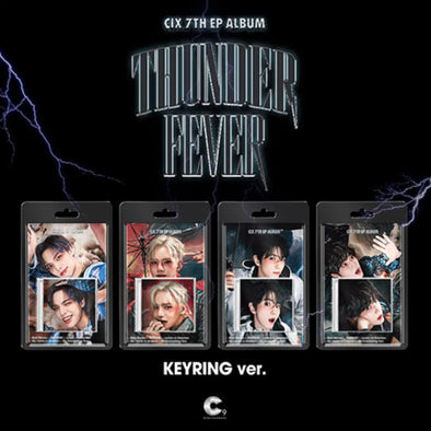 [PRE-ORDER] CIX 7th EP Album ‘THUDER FEVER’ (Keyring Album version)