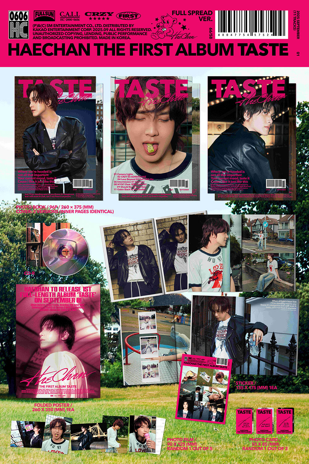 HAECHAN (NCT) - 1st Full Album ‘TASTE’ (Full Spread Ver)