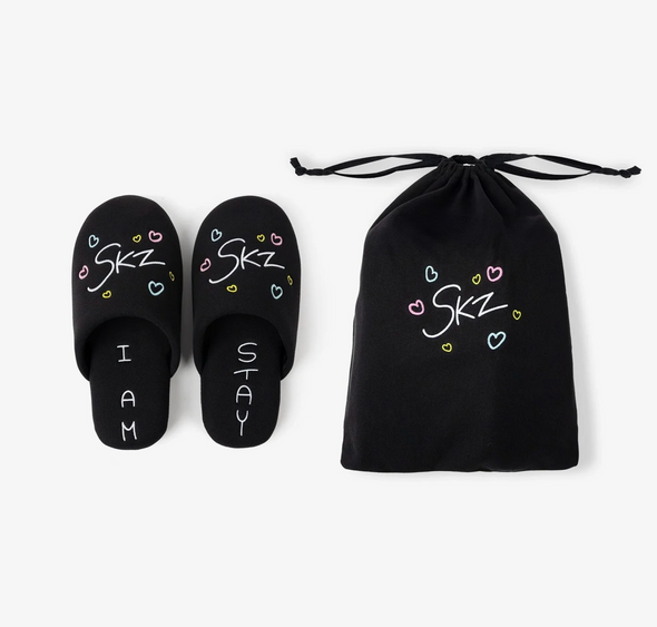 STRAY KIDS - World Tour 'DominATE Japan' Official MD - Room Shoes w/ Pouch (PRODUCED BY HAN)