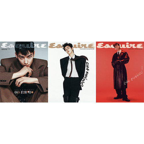 CHA EUNWOO (ASTRO) - ESQUIRE KOREA SEPTEMBER 2025 Issue No.360