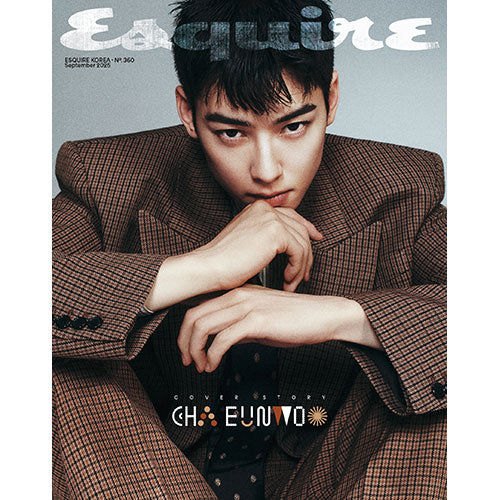 CHA EUNWOO (ASTRO) - ESQUIRE KOREA SEPTEMBER 2025 Issue No.360