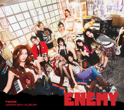 TWICE - 6th JAPAN Album ‘ENEMY’ (Limited A/DVD  Edition)