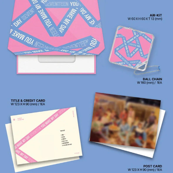 SEVENTEEN - Mini Album Vol.5 [YOU MAKE MY DAY] (Kihno Album)