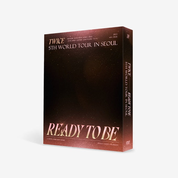 TWICE - 5th World Tour in SEOUL : READY TO BE 3 (DVD)