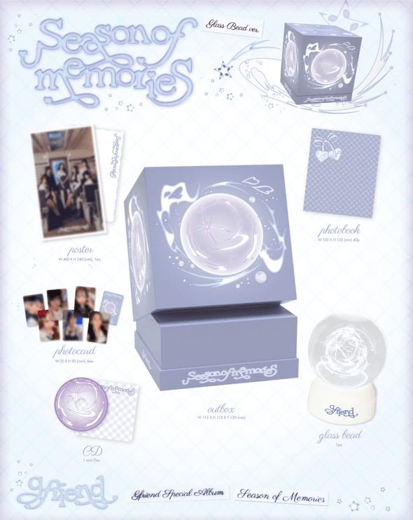 GFRIEND - Special Album Season of Memories (Glass Bead)