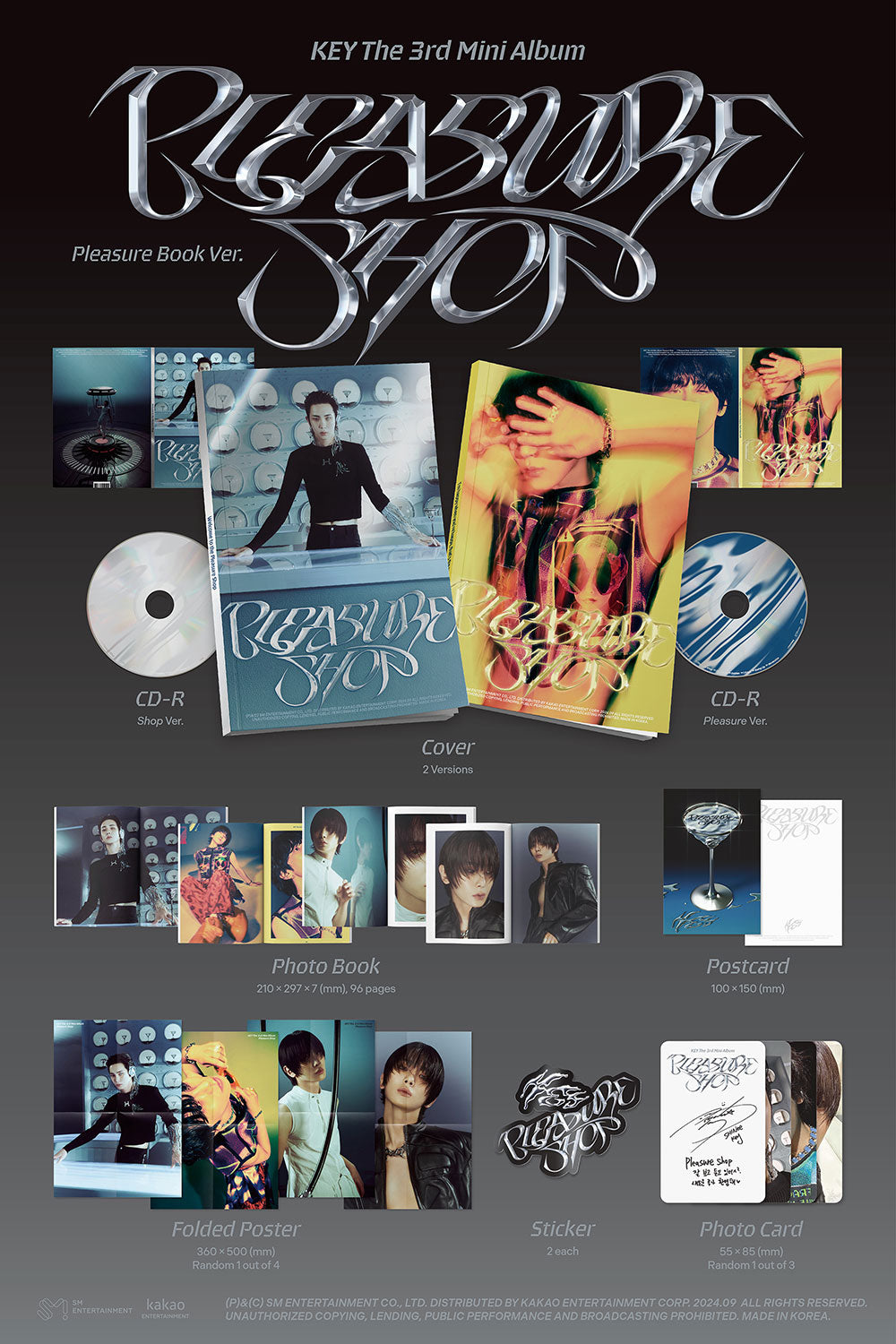 KEY - 3rd Mini Album ‘Pleasure Shop’ (Photobook)
