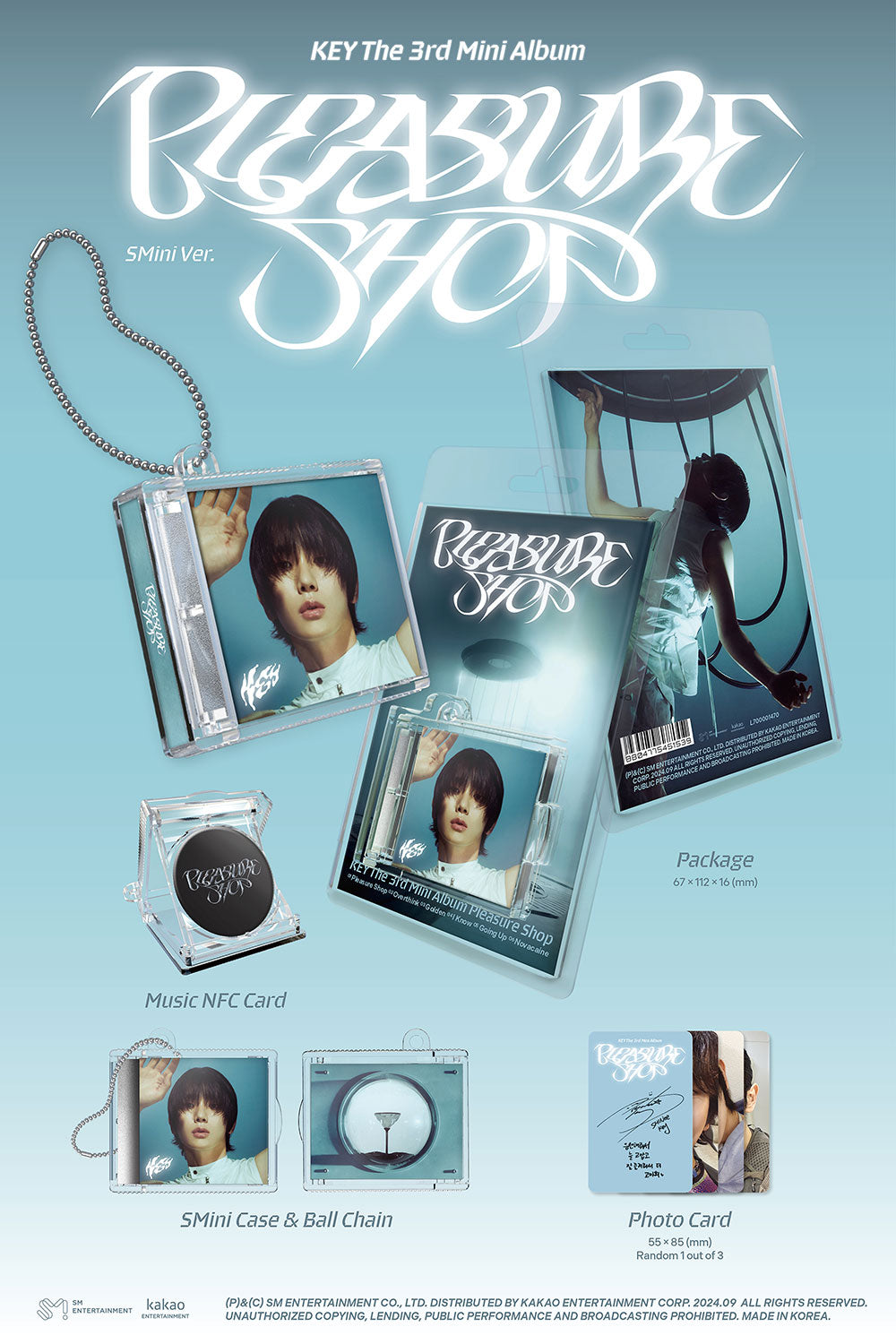 KEY - 3rd Mini Album ‘Pleasure shop’ (SMini)