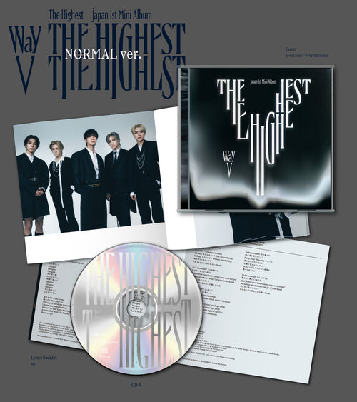 WAYV - The Highest (Regular Edition) *FIRST PRESS*