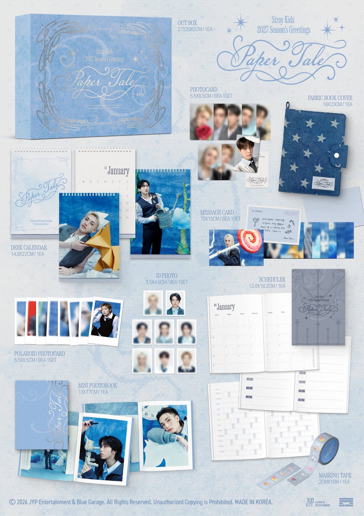 [PRE-ORDER] STRAY KIDS - 2027 Season's Greetings