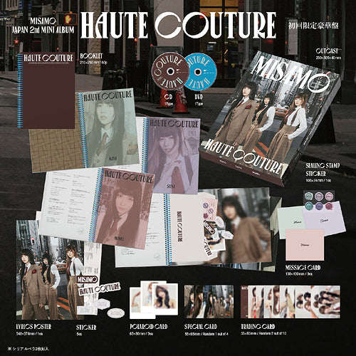 [SALE] MISAMO (TWICE) - 2nd Mini Album Haute Couture (Limited Edition w/ DVD)